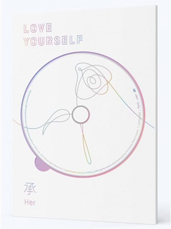 BTS Love Yourself Her (L version) Album Bangtan Boys CD+Poster+Photobook+Photocard+Mini Book+Sticker Pack+Gift (Extra 6 Photocards and 1 Double-Sided Photocard Set) - Image 4