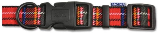 Ancol Nylon Adjustable Collar, 30 - 50 cm, Red - Image 2