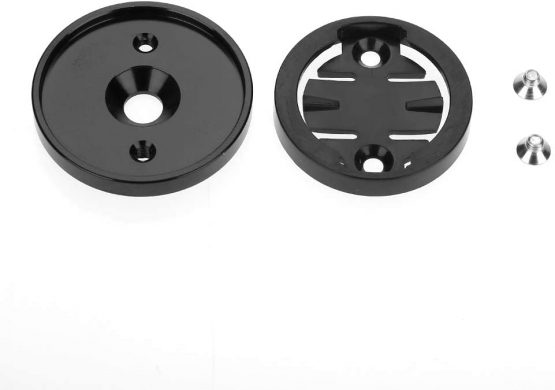Keenso Road Bike Computer Holder Stem Top Cap, Bicycle Stem Top Cap Computer Stopwatch Mount Holder for Garmin/Bryton/Cateye - Image 4