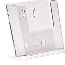 taymar Wall brochure Holder in Postcard Format DIN A6 for Wall mounting