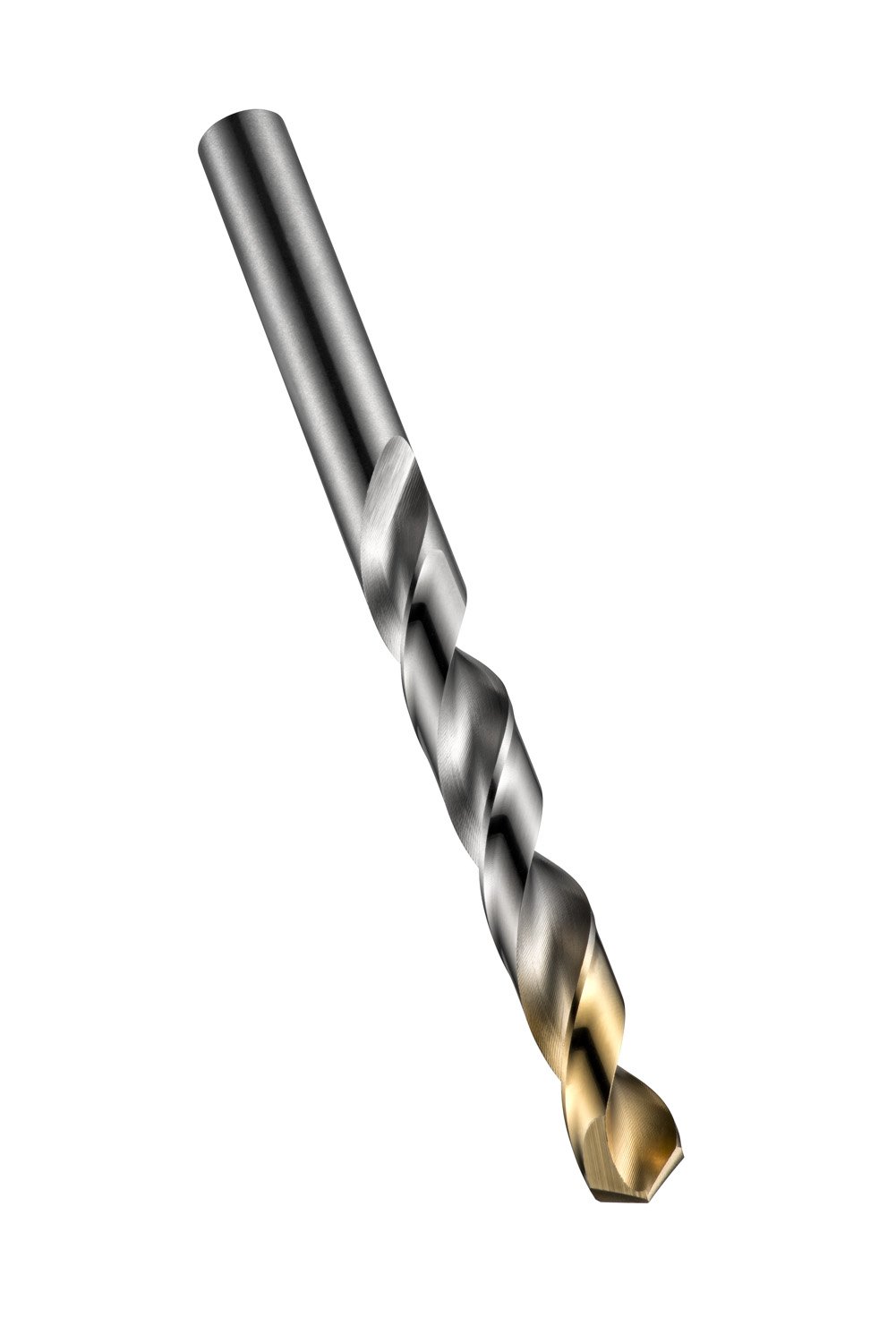 Dormer A002 HSS High Speed Steel Jobber Drill Bit with 118 Degree Tin Tipped Split Point, Pack of 10pcs, bunt, 3.00 mm