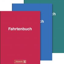 Brunnen 1010150 logbook (A5, Cardboard Cover, 16 Sheets, 3 Colours) Assorted