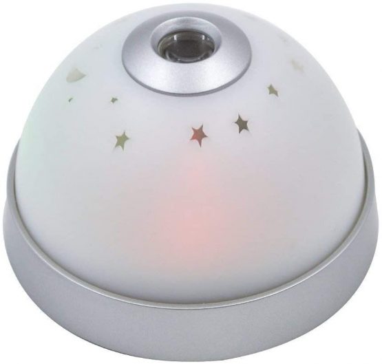 Cisixin Digital LCD Snooze Projection Alarm Clock Colourful LED Change Star Starry Sky Night Light Projector Magic Bedside Table Clock for Kids - Image 2