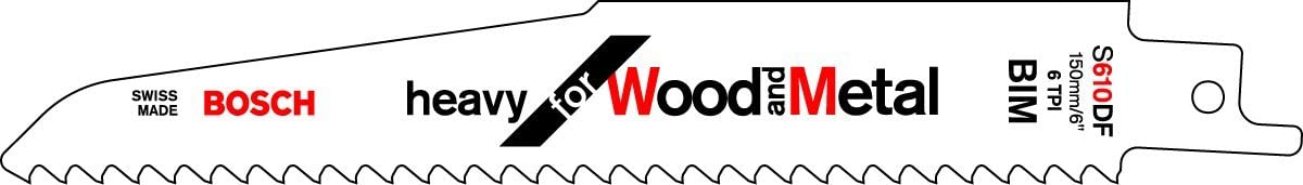 Bosch 2 608 656 256 Circular Saw Blade S 610 DF, Grau