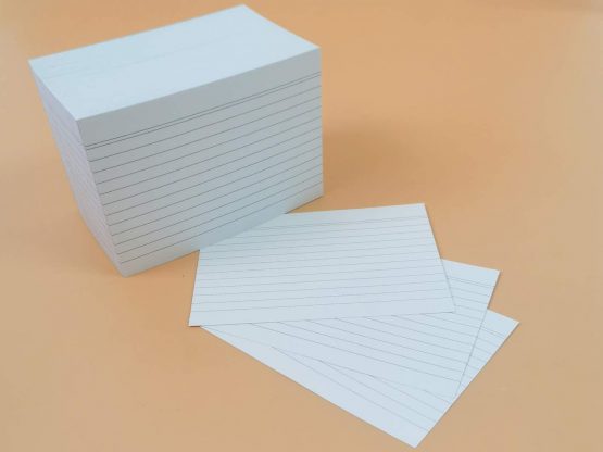 Eastlight A6 Ruled Record Card White Pack of 400 - Image 2