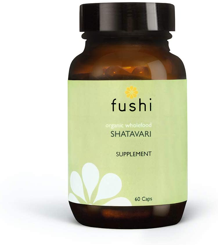 Fushi Shatavari Organic Herbal Supplement 60 Caps, 60 count (Pack of 1)