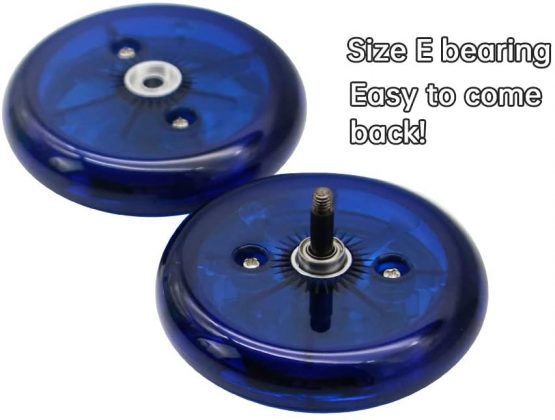 MAGICYOYO Responsive Yoyo D1 GHZ, Yoyo for Kids Yoyo Beginners Professional Yoyo Looping Yoyo with 5 Yoyo Replacement Strings + Yoyo Glove + Bag (Blue) - Image 4