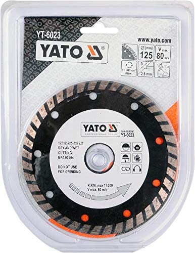 YATO YT-6023 - Diamond Disc "Turbo" - 125mm - Image 4