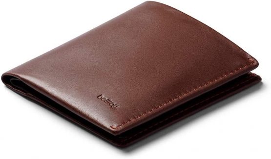 Bellroy Note Sleeve Wallet (Slim Leather Men's Wallet, RFID Blocking, Holds 4-11 Cards, Coin Pouch, Flat Note Section) - Cocoa