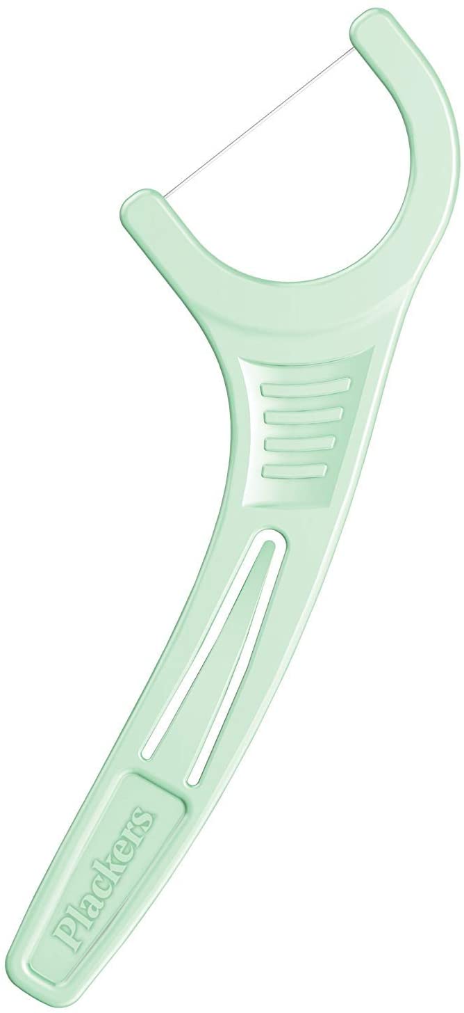 Plackers Micro Mint Dental Floss Picks, 90 Count, Pack of 6, Green, 6 count (Pack of 90) - Image 3
