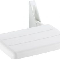 Wenko 17937100 32 x 36 x 19 cm Secura Plastic Folding Shower Seat, White