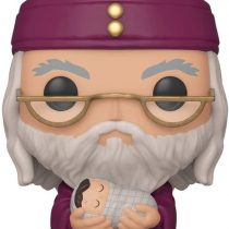 Funko 48067 POP Potter-Dumbledore w/Baby Harry Collectible Toy, Multicolour