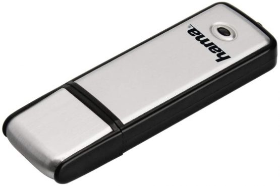 Hama "Fancy" FlashPen, USB 2.0, 64GB, 10 MB/s - Black | Silver