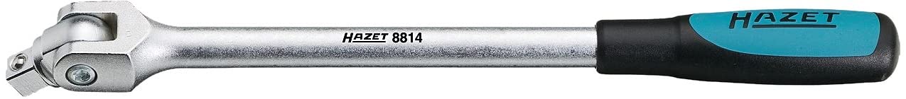 HAZET 8814 250 mm Flexible Handle - Chrome-Plated, 3/8 Zoll - 8814