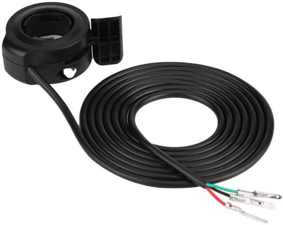 7/8" Universal Thumb Throttle Speed Control Assembly for E-Bike Electric Bike Scooters Accelerator, 22mm