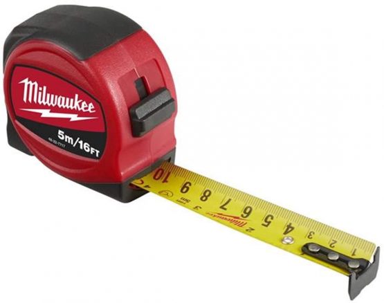 Milwaukee 48227717 Slimline Tape Measure 5m/16ft (Width 25mm) - Image 3