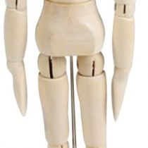 STOBOK Wooden Figure Model Human Art Mannequin Manikins for Artists sketch charcoal Home Office Desk Decoration children toys gift