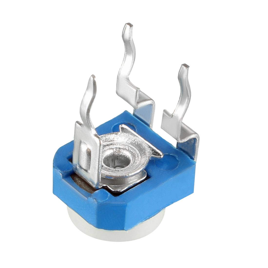 sourcing map 20 Pcs 50K Ohm Variable Resistors Top Adjustable Horizontal Cermet Potentiometer, 20Pcs-50K - Image 3
