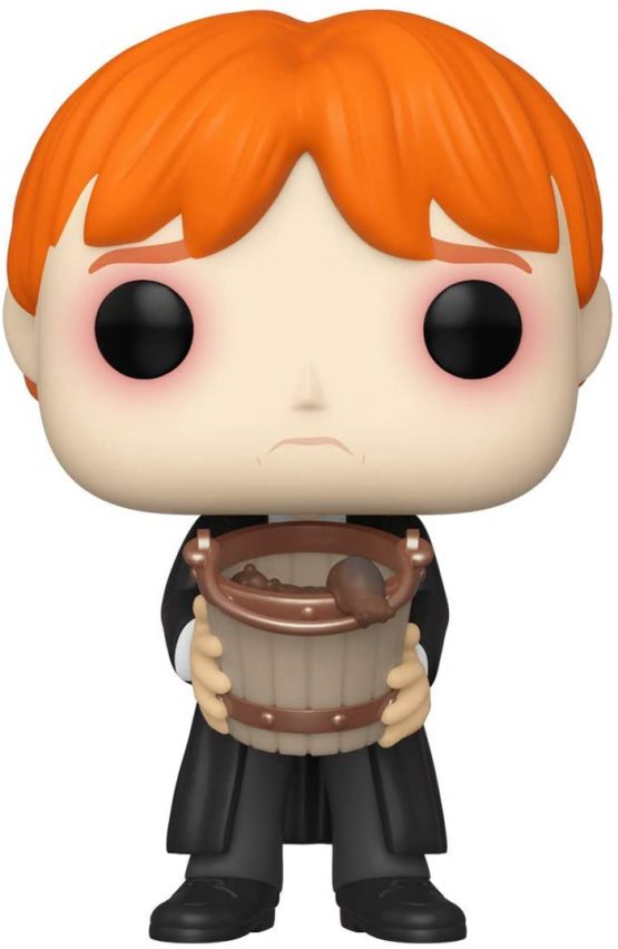 Funko 48066 POP Harry Potter-Ron Puking Slugs w/Bucket Collectible Toy, Multicolour