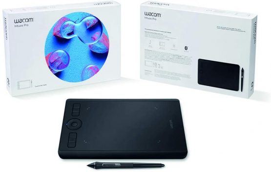 Wacom Intuos Pro Graphic Tablet (Size: S)/ Professional Pen Tablet Includes Wacom Pro Pen 2 Stylus with Replacement Nibs, Award Winning Design - Ideal for Work from Home & Remote Learning - Image 2