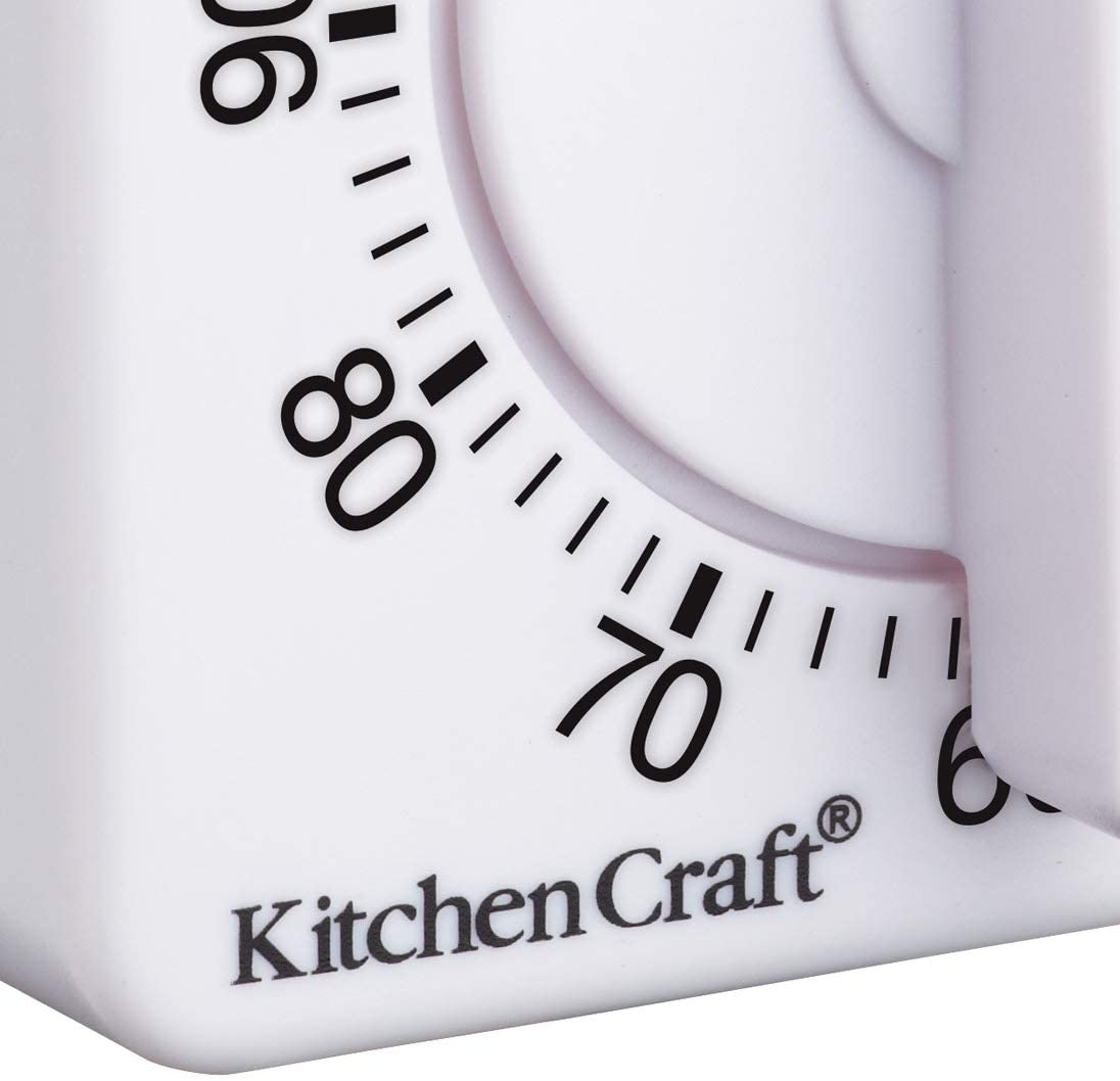 KitchenCraft Wind Up Kitchen Timer, 2 Hour BigaMart