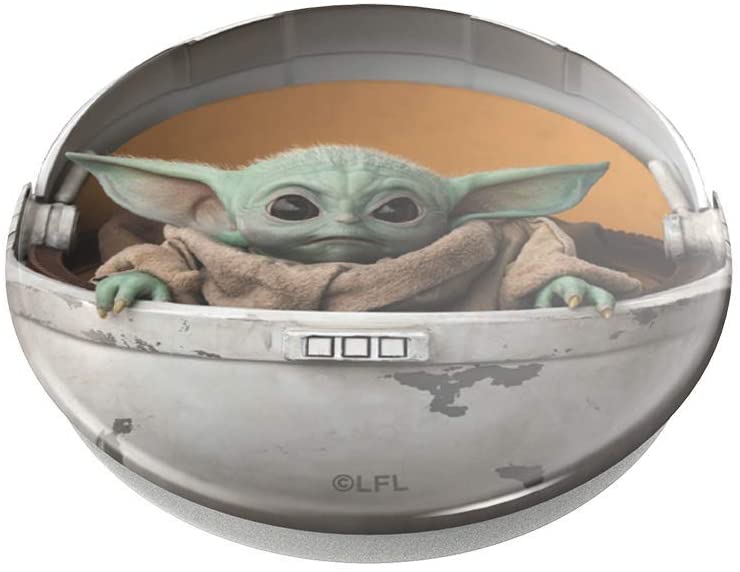 PopSockets: PopGrip Expanding Stand and Grip with a Swappable Top for Phones & Tablets - The Child Pod (Baby Yoda) - Image 3