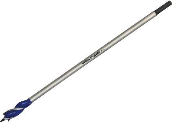 IRWIN 1922000 6X Blue Groove Long Wood Bit 18 mm x 16-Inch