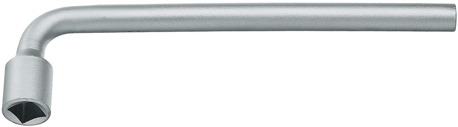 GEDORE Socket spanner, rounded, 17 mm, square, 280 mm long, Tool for nuts bolts automotive 25 V 17, Chrome-plated steel