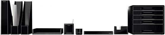 Leitz A4 Letter Tray, Black/Grey, Dual Colour Range, 53610095 - Image 3