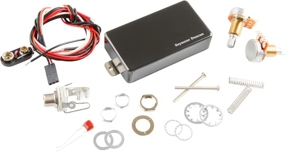 Seymour Duncan AHB-1b Blackouts Humbucker Pickup Electric Guitar Pickup Black, Chevalet - Image 2