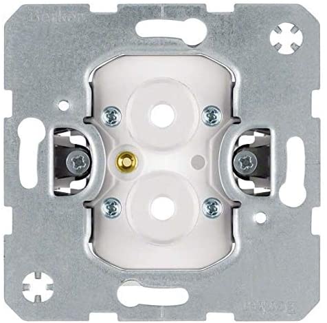 Hager - Mechanism Toma Speaker Stereo + 2 Pegs, Weiß
