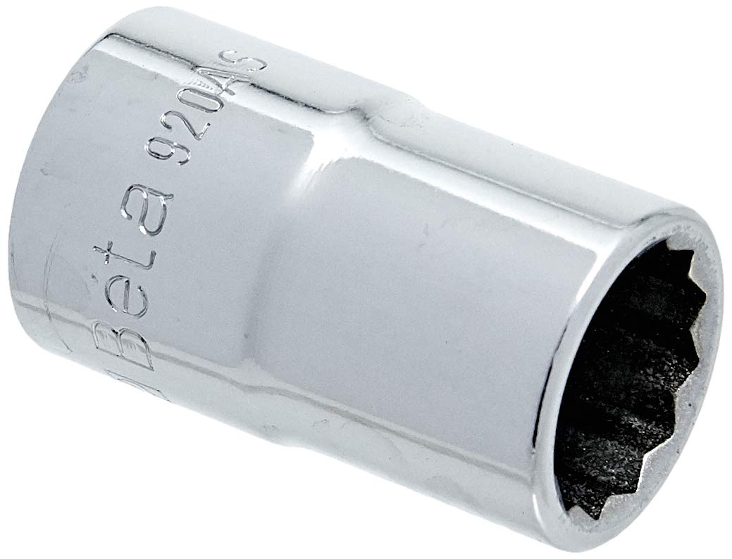 Beta 9200207 Model 920 AS19/32 Bi-hex Hand Sockets, 1/2 Drive, 19/32af, White