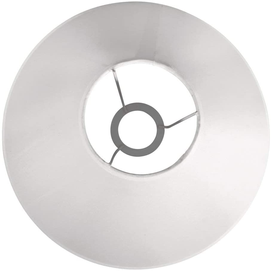 Rayher Lampshade, round, tapered, Diameter 30cm, Height 16cm, white, 100% Polyester, for Floor Lamp Table Lamp, for Decorating 2303102 - Image 3