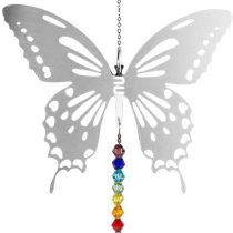 longsheng maple leaf Butterfly Pendant Chandelier Prisms Rainbow Beads Chakra Suncatcher Home Windows Decor,pack of 1 New Crystals (type2)