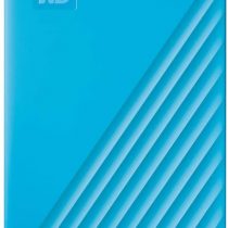 WD 2 TB My Passport Portable Hard Drive with Password Protection and Auto Backup Software - Blue - Works with PC, Xbox and PS4