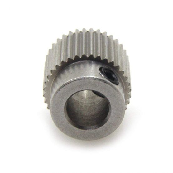 3Dman Extruder Pulley 36 Teeth Bore 5mm Stainless Steel Drive Gear for 1.75mm & 3mm 3D Printer Filament (Pack of 10pcs) - Image 2
