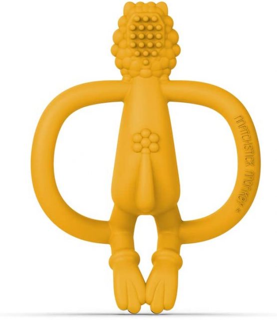 Matchstick Monkey, Ludo Lion Baby Teething Toy, Stimulates and Massages Sore Gums, 3 Months Old + - Image 2