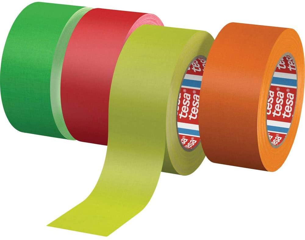 Tesa Kleben und Verbinden - Label-Making Tapes, Neongelb