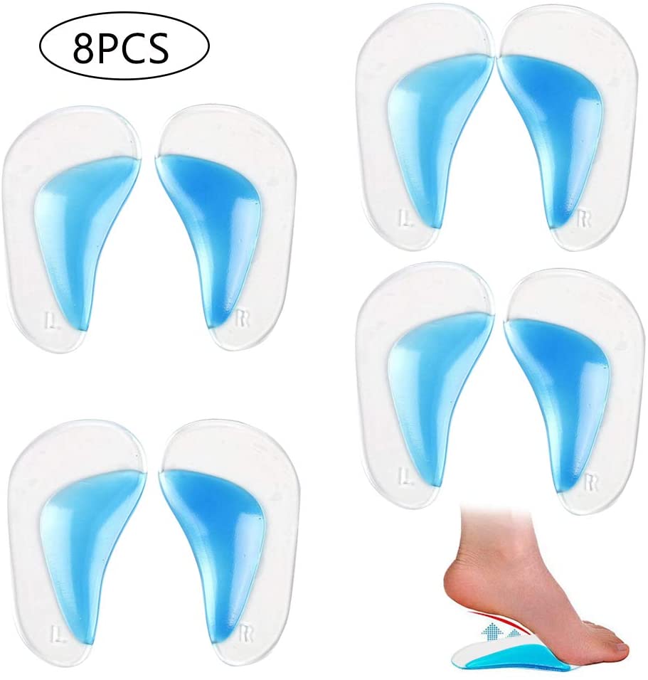4 works Gel Arch Support Insoles