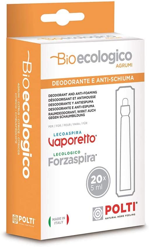 Polti Bioecologica Citrus for Lecoaspira Steam Cleaners, 5 ml (Pack of 20)