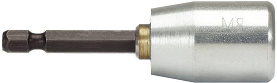 KS Tools 122.3008 1/4" Stud screwdriver, magnetic, M8