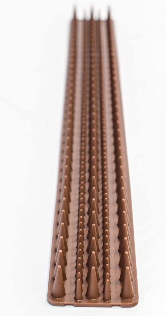 Primrose Fence and Wall Security Spikes, Brown (4m Pack / 8 Strips) - Image 2
