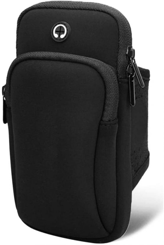 Running Armband Phone Holder Bag, GORWRICH Sweatproof Running Phone Armband Sports Armband with Key Holder and Extension Strap, Suitable for iPhone 11 11 Pro XS XR X 8 7 6s 6 Up To 6.5 Inches