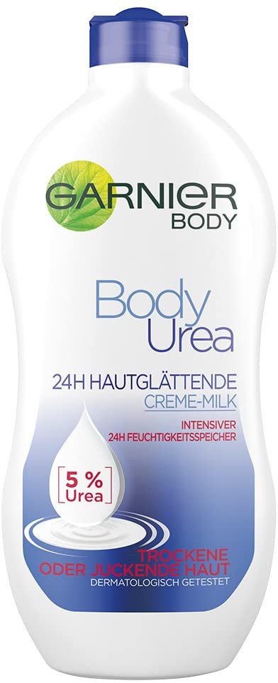 Garnier C26133 Body Urea Smoothing Cream Milk, 400 ml (Pack of 1)