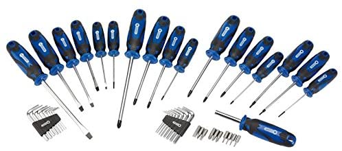 Draper 44 Piece Precision Screwdriver Hex Key and Bit Set, Multi - Image 2