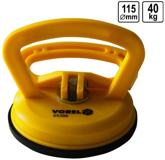 Vorel 05300 - 1 x 115 mm Suction Plastic Raised Toilet Seat