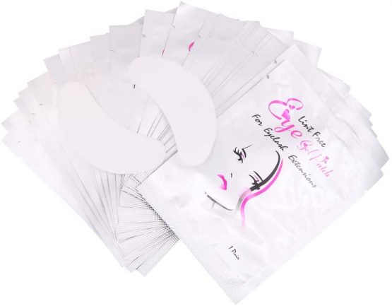 50 Pairs Eye Gel Pads, Lint Free Eyelash Patches, Under Eye Gel Pads for Pro Salon and Individual Eyelash Extension - Image 2