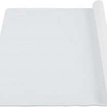 LONGFITE 24''x20'' (60x50cm) Extra Large Silicone Pastry Baking Mat, Multipurpose Table Countertop Protector Placemats Nonstick, Nonskid and Heat Resistant (Extra Large Grey)