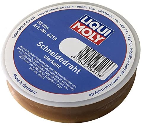 Liqui Moly 6218 Square Razor Wire 1 pc Carton, clear, 1 Stk