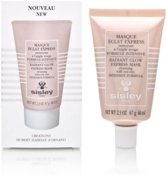Sisley Radiant Glow Express Mask Cleansing with Red Clay Intensive formula - 60 ml